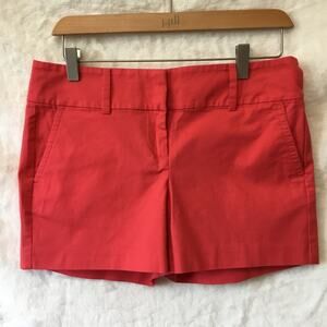 Ann Taylor Orange Signature Pocket Shorts